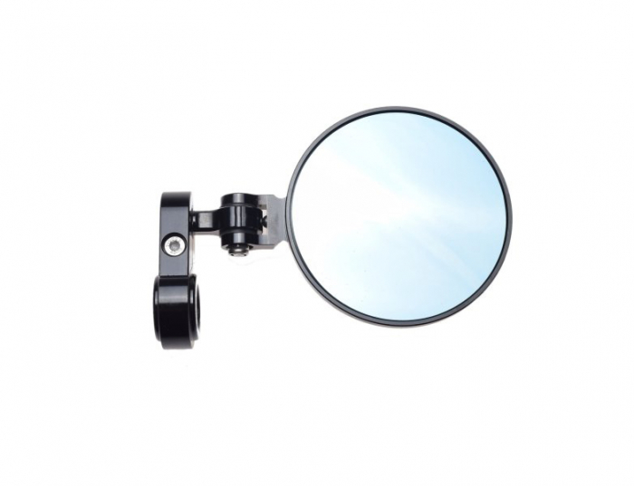 Set 2 oglinzi Piaggio, Vespa, montaj capat ghidon, culoare negru [3]