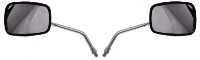 Set 2 oglinzi universale, culoare crom, MP209, filet M10 x 1.25 [2]
