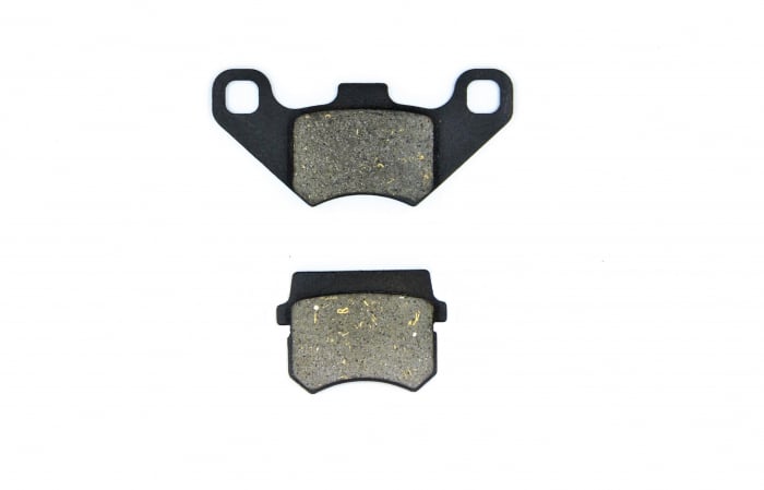 Set 2 placute frana fata, ATV 250cc, 85X37X8mm-48X32X10mm