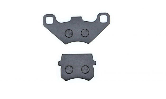 Set 2 placute frana fata, ATV 250cc, 85X37X8mm-48X32X10mm [3]