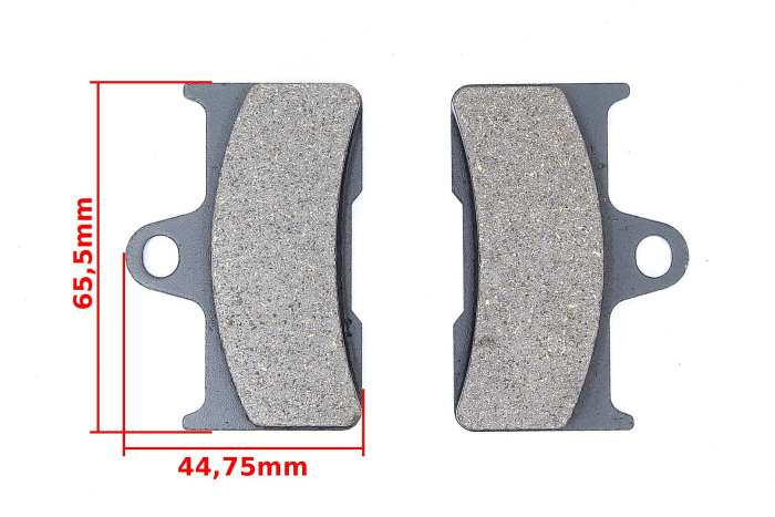 Set 2 placute frana YAMAHA YFM 660 GRIZZLY CF MOTO CF 500/625/800 GOES G 520/525/620/625 LC FM [4]