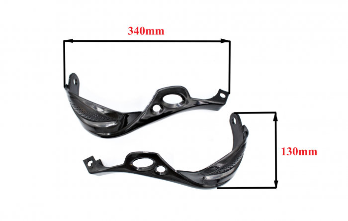 Set 2 protectii maini, prindere pentru ghidon 22mm, culoare negru [3]