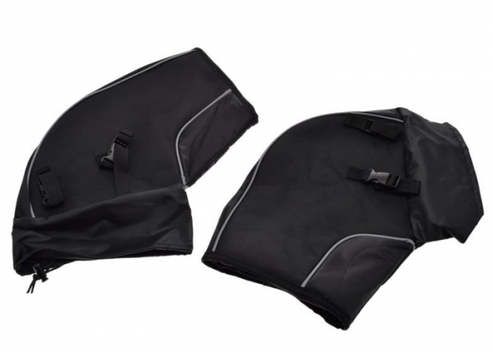 Set 2 protectii vant ghidon pentru motociclete/scutere [2]