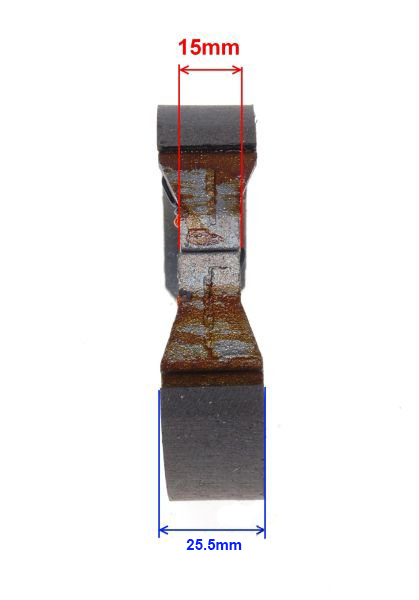 Set 2 saboti frana spate Romet Via City d.110mm [3]