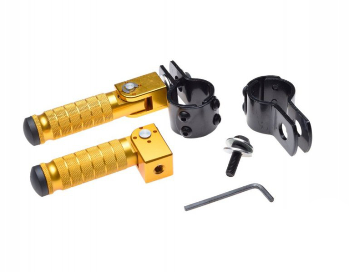 Set 2 scarite universale CNC, culoare auriu