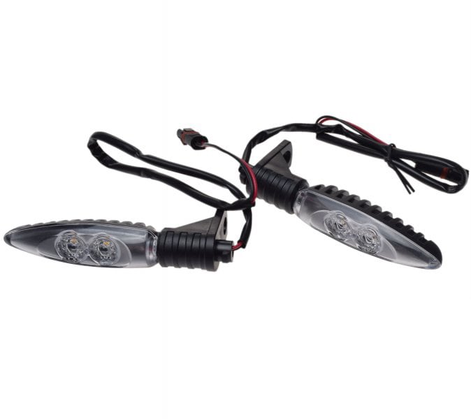 Set 2 semnalizari, montare fata 12v, LED,dedicate pentru moto BMW S1000RR HP4 F800GS R1200R K1300S G450X F800ST R