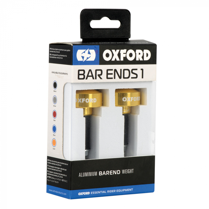 Set capeti de ghidon pentru ghidoane Oxford - auriu [2]