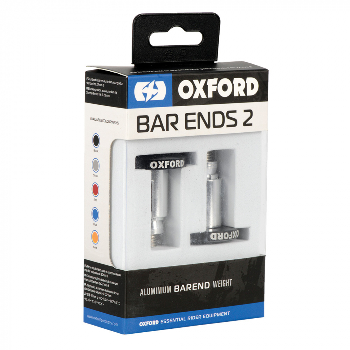 Set capeti de ghidon pentru ghidoane Oxford - negru [2]