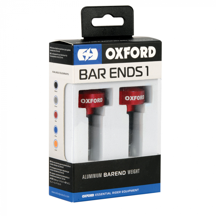Set capeti de ghidon pentru ghidoane Oxford - rosu [2]