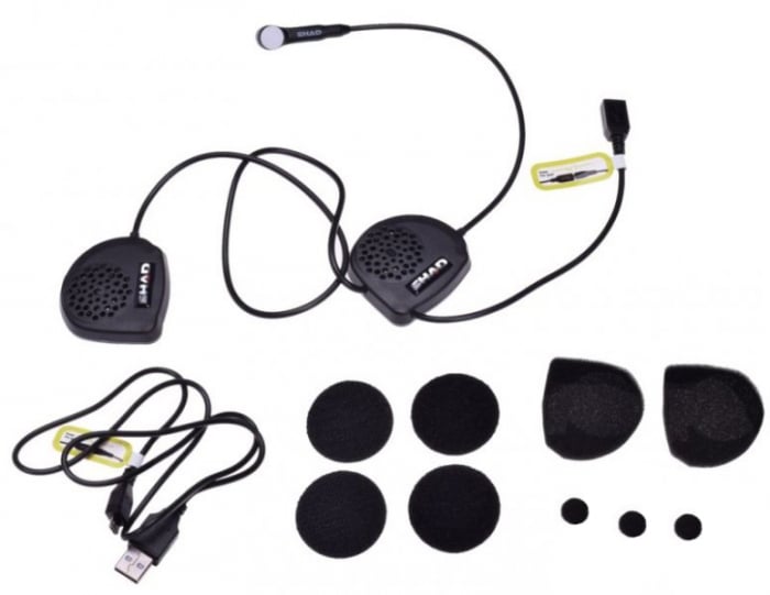 Set casti Hands-free Shad integral gps, mp3, telefon