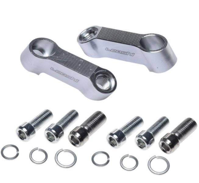 Set complet extensii oglinzi, culoare argintiu [2]