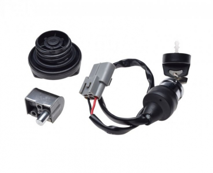 Set contact cu chei, buson si blocator ghidon Cf Moto 800/1000 [2]