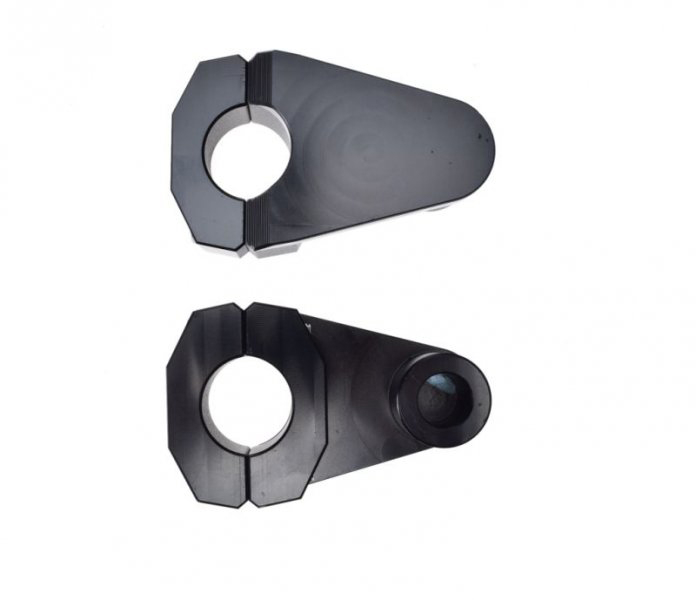 Set inaltatoare ghidon 28.5mm (risere), culoare negru, inaltime 60 mm [3]