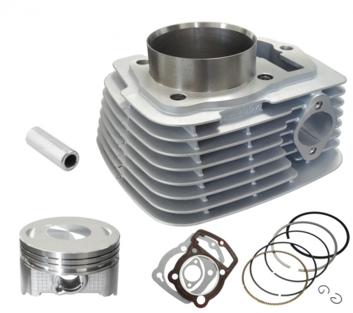 Set motor, atv 250, 65.5mm cilindru, piston, segmenti, garnituri, bolt 15mm [2]
