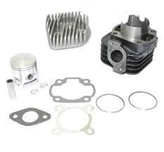 Set motor+chiuloasa Aprilia Minarelli Yamaha LC orizontal D.47