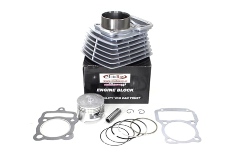 Set motor cilindru piston ATV 200 CG 63.5mm bolt 16mm AC KPL. WIN