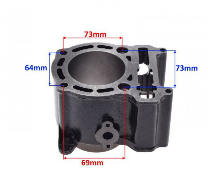 Set motor cilindru, piston, segmenti si garnituri Yamaha Xmax/Majesty 250 96-03 [2]