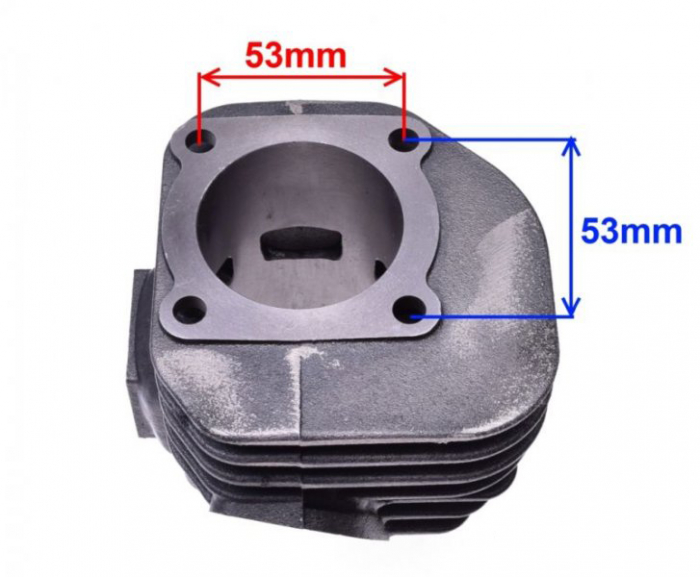 Set motor cilindru, piston si gararnitura Yamaha Booster 100 cc, 52mm [2]