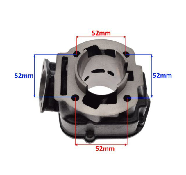 Set motor, cilindru, piston si garnituri, racire apa, DERBI APRILIA 2006 70 CCM, piston 47,00 [2]