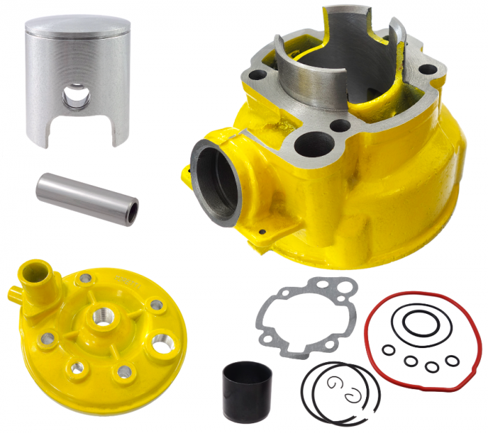 Set motor cilindru si chiuloasa, Minarelli Am6, 80cc, 46.5mm [6]