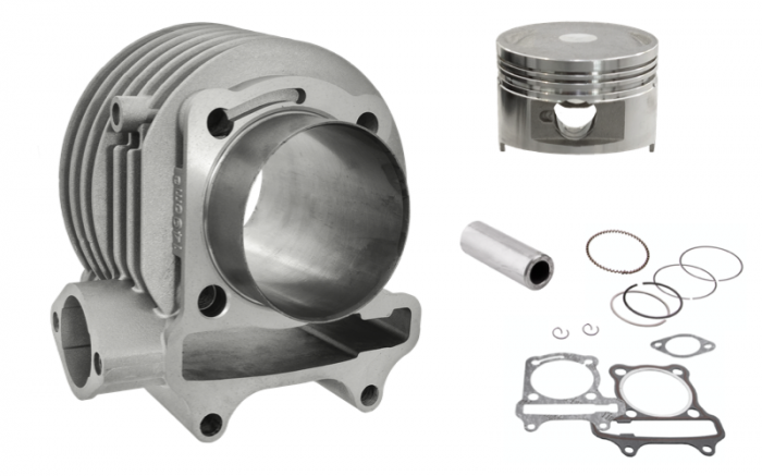 Set Motor cilindru si piston GY6-150, 57mm, bolt 15mm [4]