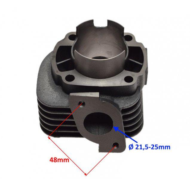 Set motor si chiuloasa, Keeway, diametru 47mm, 70cc [3]