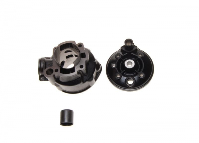 Set motor si chiuloasa, Minarelli AM6, 90cc, d.49, culoare negru [3]