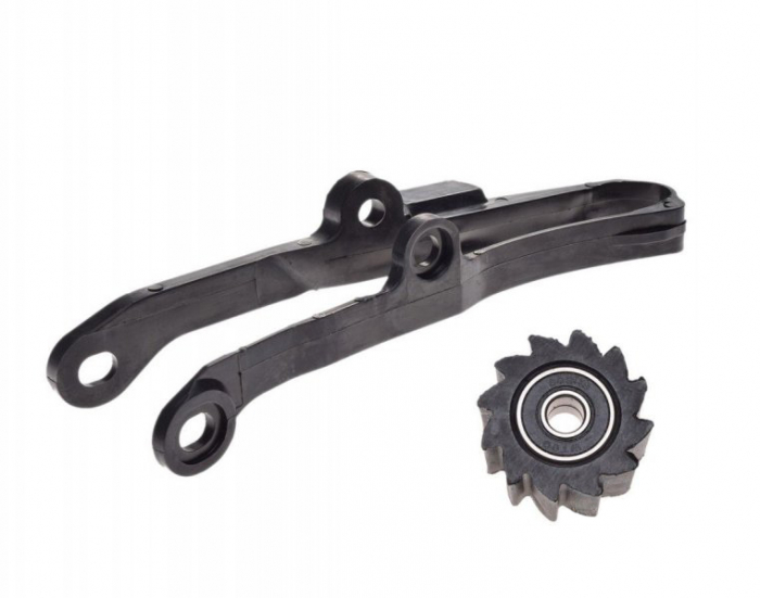 Set patina bascula si rola Kawasaki KXF250 KXF450, culoare negru [3]