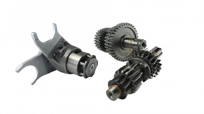 Set pinioane cutie de viteze 110cc, diametru surub 26mm [2]