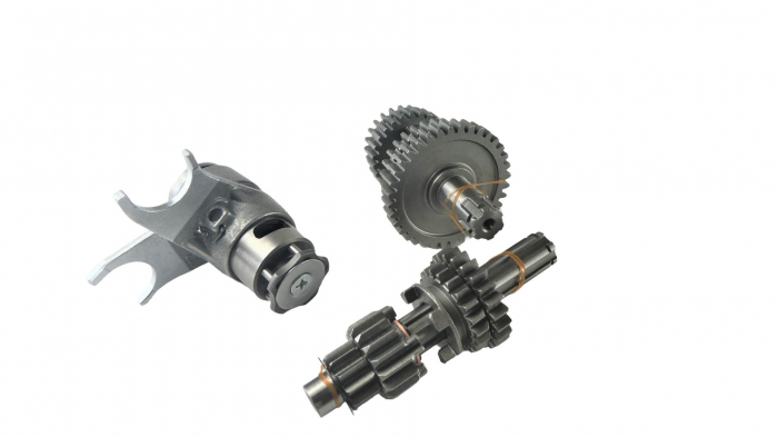 Set pinioane cutie de viteze 110cc, diametru surub 26mm [3]
