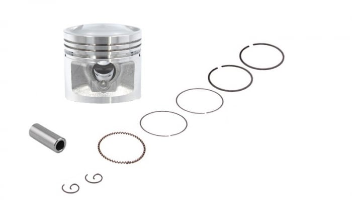 Set piston, d.56,4 mm, segmenti si sigurante 125cc