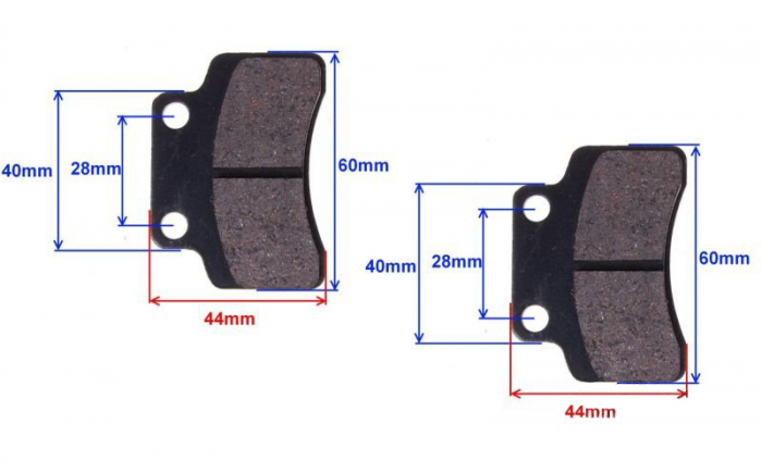 Set placute frana Keeway F-act, Focus [2]