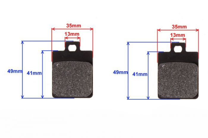 Set placute frana scuter, Piaggio, CPI/Atv200 [3]