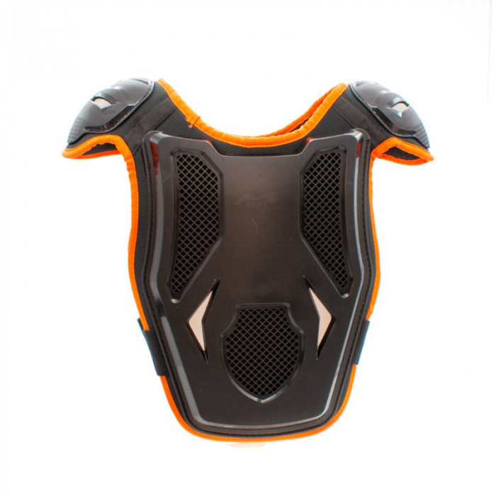 Set protectie corp, genunchiere si cotiere, cross/enduro/atv, copii Asix AS1, marime universala, culoare negru/portocaliu [3]