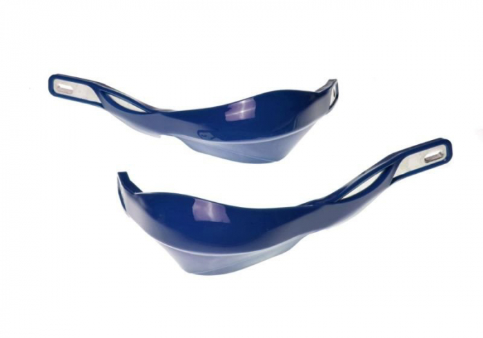 Set protectii maini aluminiu, culoare albastru, enduro, prindere universala 28.6mm si 22.2mm [2]