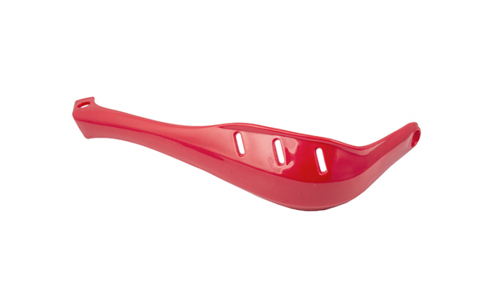 Set protectii maini, prindere ghidon, 22mm, din plastic, culoare rosu [2]