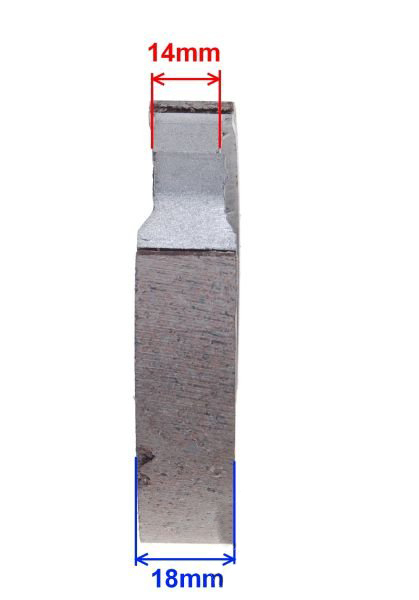 Set saboti frana d.95mm, 90x18mm [3]