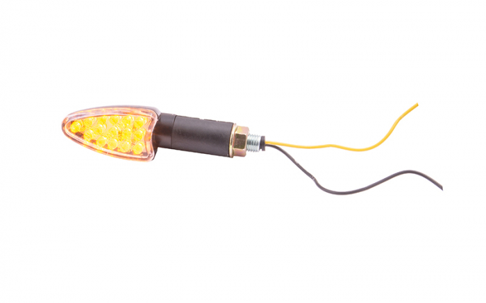 Set semanlizari MRT-001, LED 15 diode, culoare negru, E-mark [3]