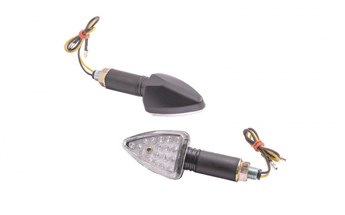 Set semnalizari MRT-007, LED 13 + 2 diode, culoare negru, E-mark [2]