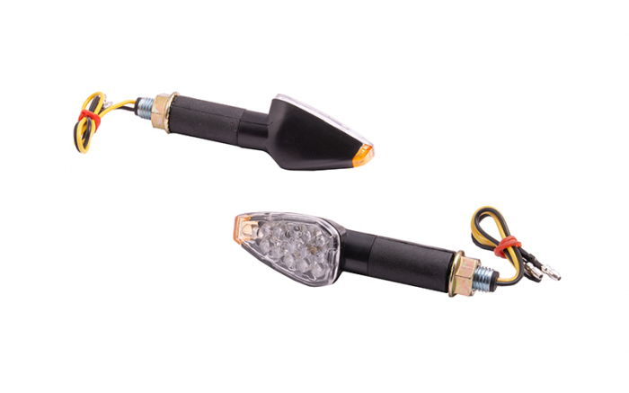 Set semnalizari MRT-008, LED 14 diode, culoare negru, E-mark [2]
