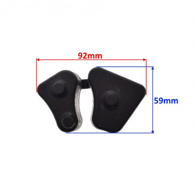 Set tampoane cauciuc pinion roata spate, Honda CBR1100XX, echivalent 06410-MAT-E00, TOURMAX RWD-103 [2]