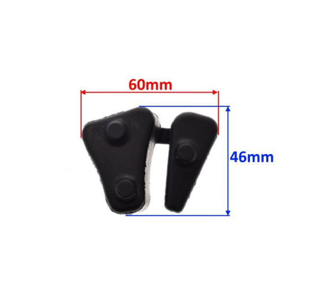 Set tampoane cauciuc pinion roata spate, Honda VTR1000F/XL1000V, echivalent 06410-MBB-000,TOURMAX RWD-110 [2]