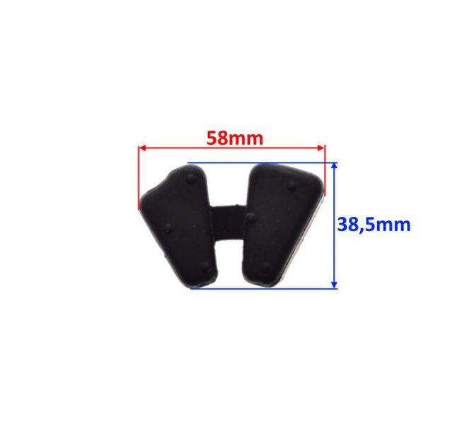 Set tampoane cauciuc pinion roata spate, Yamaha DT 250/XT 500, echivalent 1E6-25364-00P [2]