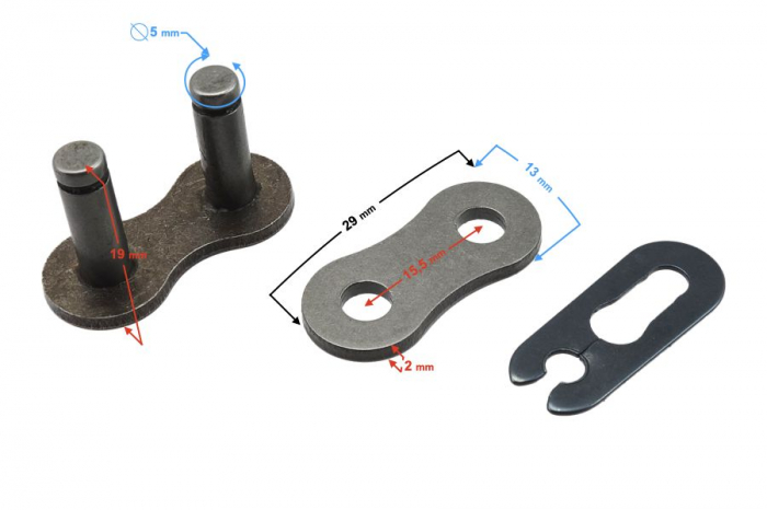 Siguranta lant 520 fara o-ring [3]