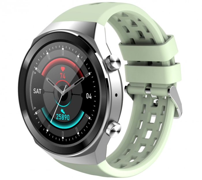 Smartwatch Rubicon RNCE68, culoare verde argintiu