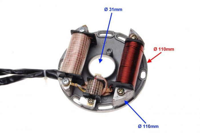 Stator aprindere Atv 2 bobine [2]