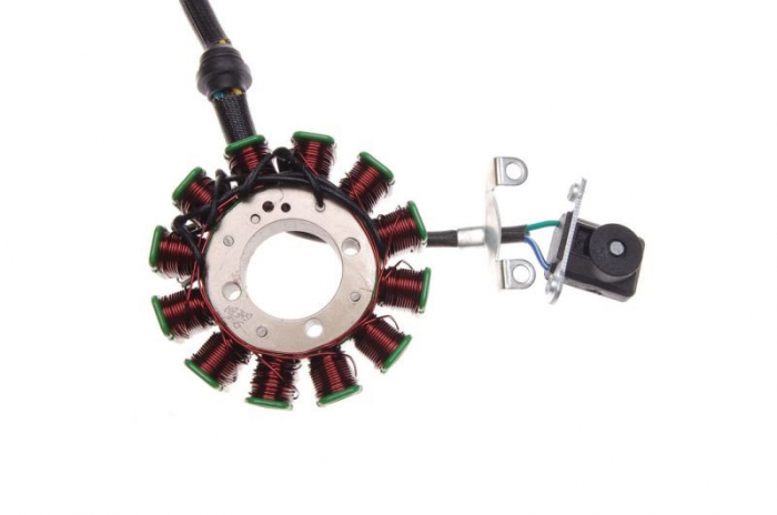 Stator aprindere atv china 250cc,12 bobine, grosime 31mm [4]