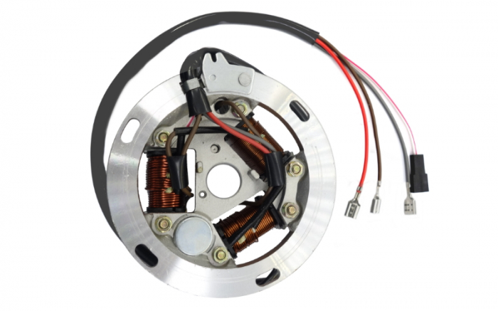 Stator aprindere Simson 2T 50cc, 6V cu platina [2]