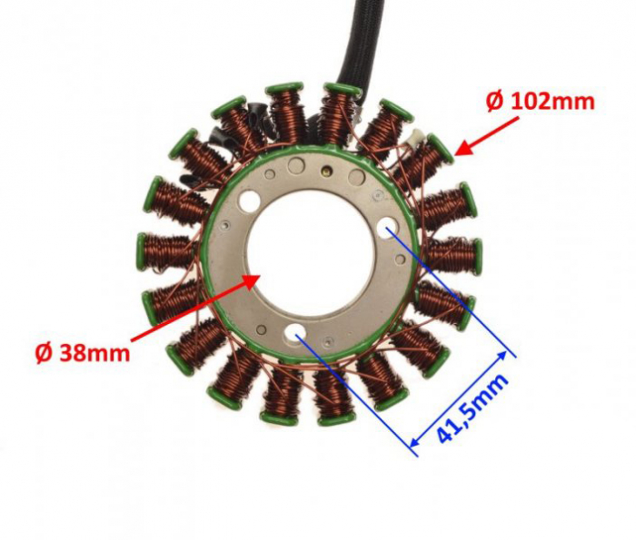 Stator Atv 300, 18 bobine [2]