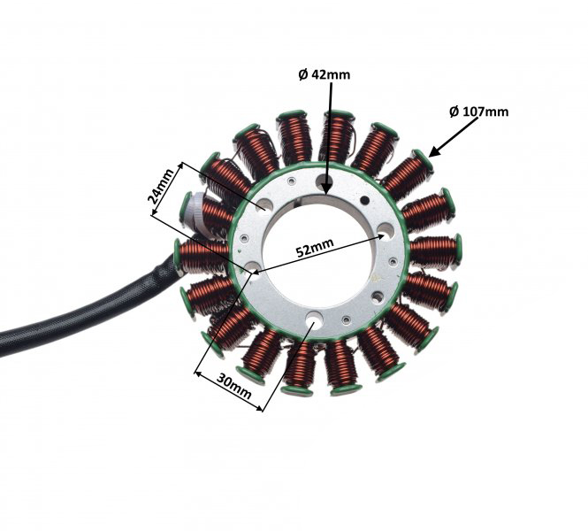 Stator Polaris Scrambler 500 04-13 [2]